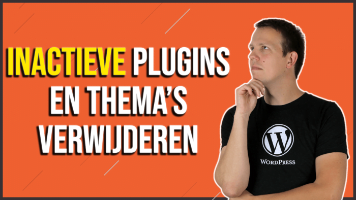 Inactieve WordPress plugins en thema's verwijderen
