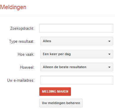 google alerts meldingen google alerts meldingen