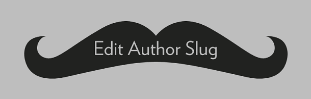 Edit author slug
