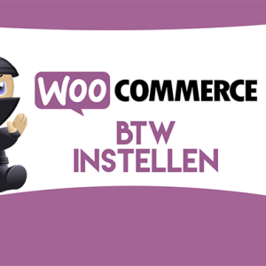 WooCommerce BTW instellen