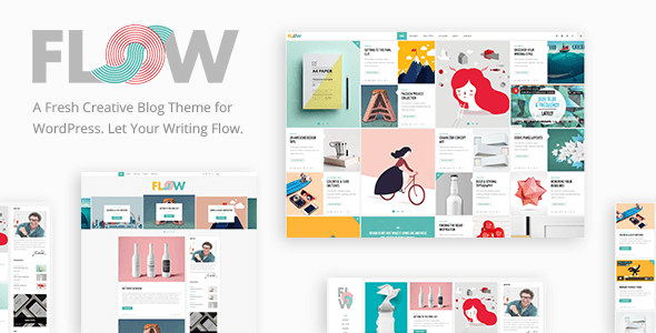 WordPress thema Flow