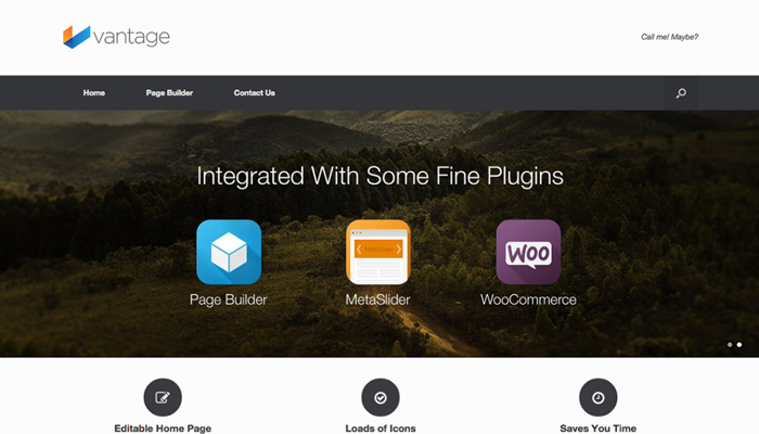 Vantage WordPress Thema