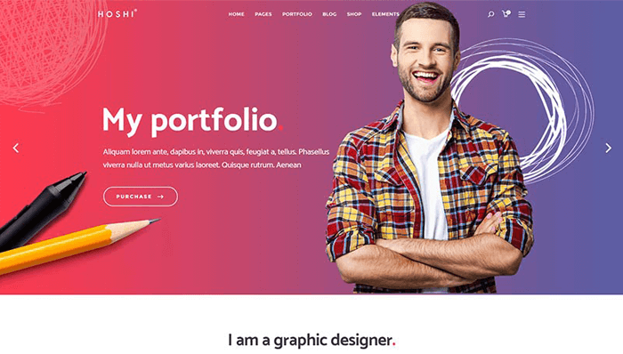 Hoshi WordPress Thema