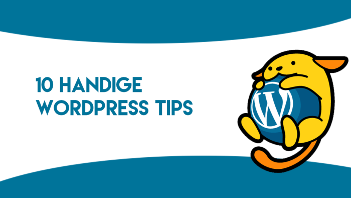 10 handige WordPress tips