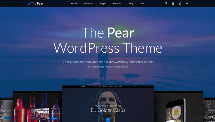 Pear WordPress Thema
