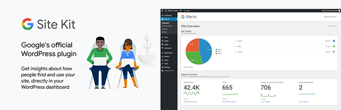 Site Kit by Google WordPress plugin