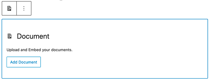 Document toevoegen aan een bericht of pagina