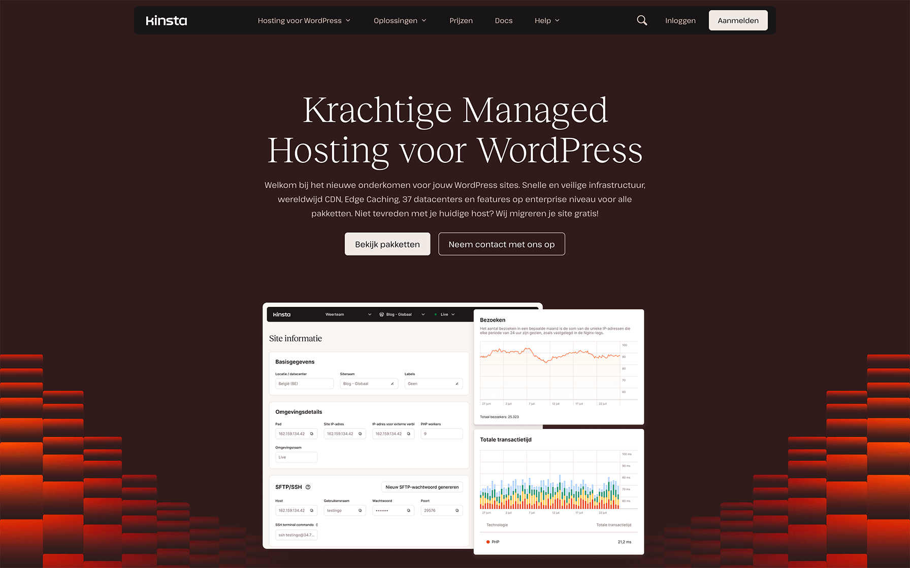 Kinsta WooCommerce hosting