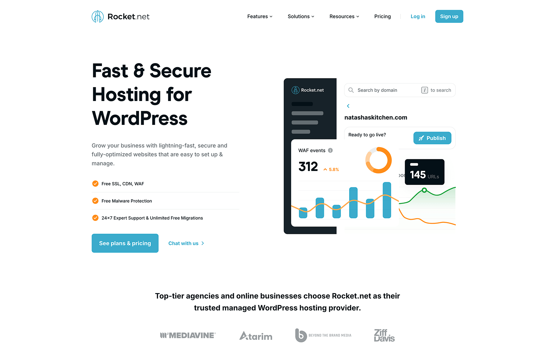 Rocket.net website