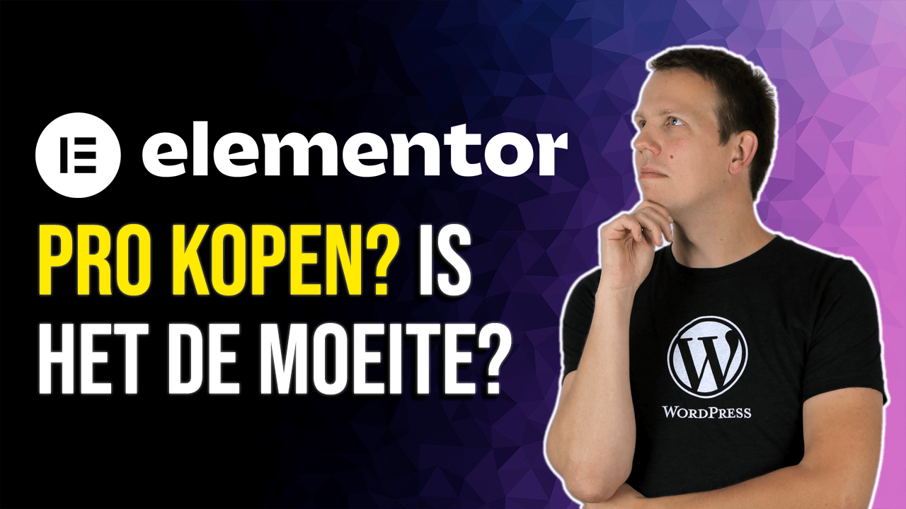 Elementor pro kopen