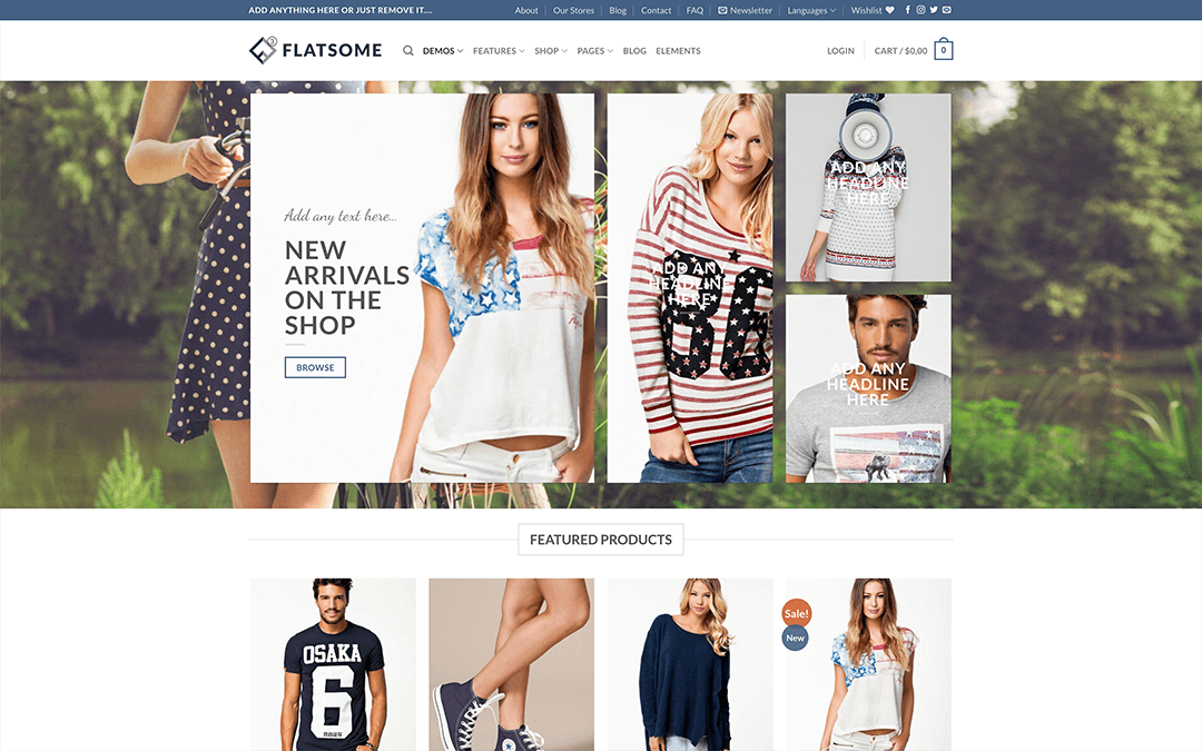 Flatsome WooCommerce thema