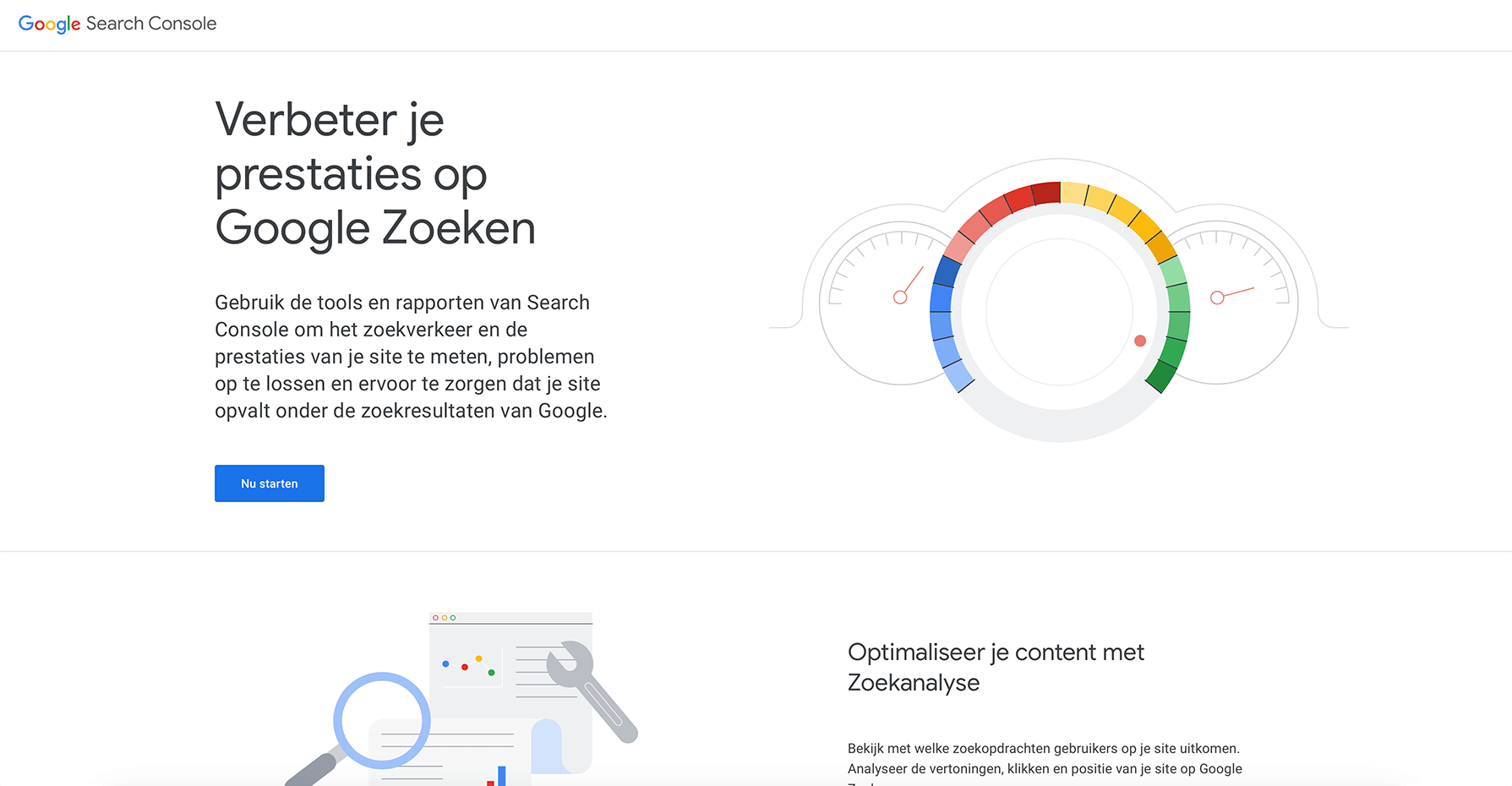 Google Search Console website