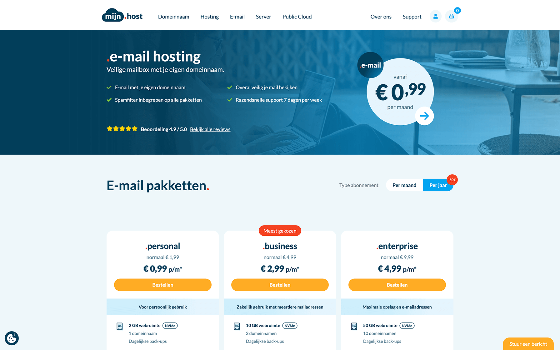 Mijn.host e-mail hosting