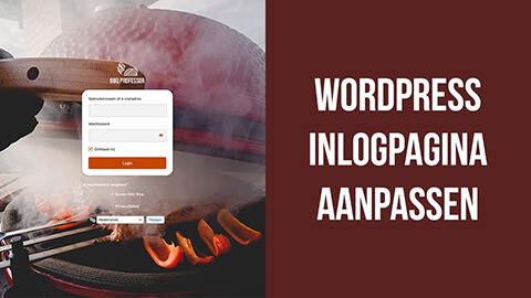 WordPress inlogpagina aanpassen - Workshop